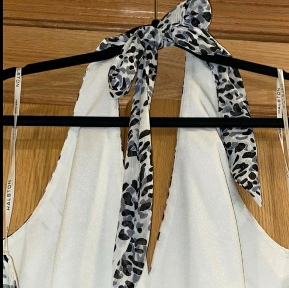 Halston Heritage One Shoulder Draped Dress - Picture 13 of 15